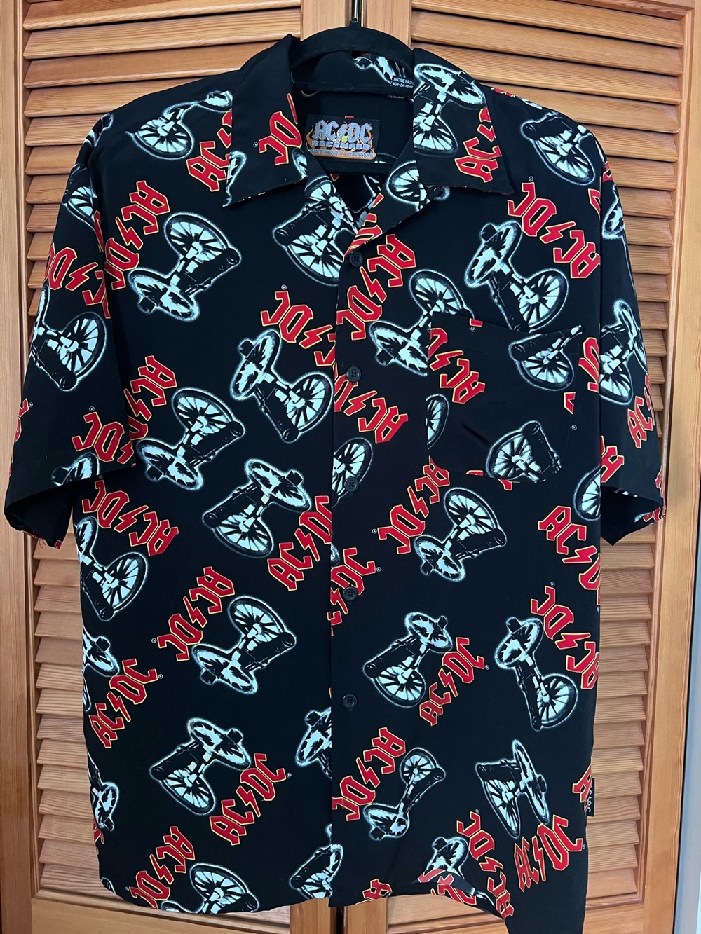 AC/DC Rockware by Dragonfly Clothing Shirt size L